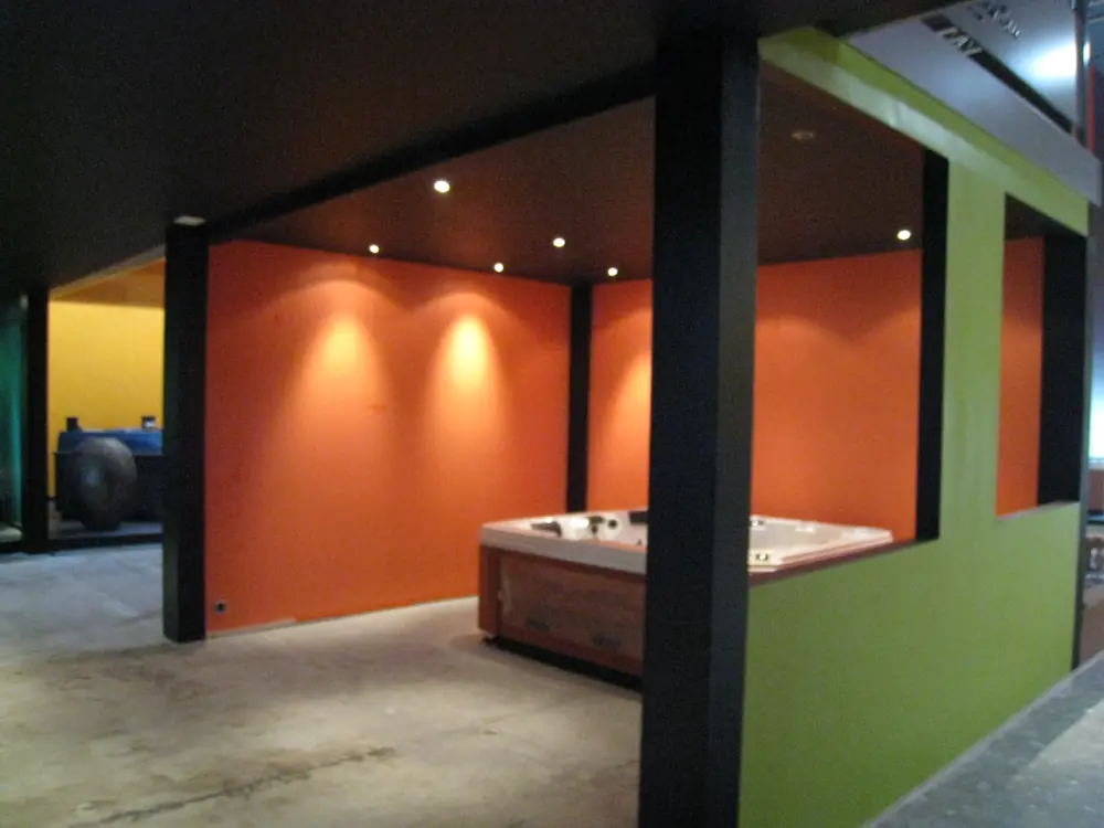 Décoration d'intérieur colorée