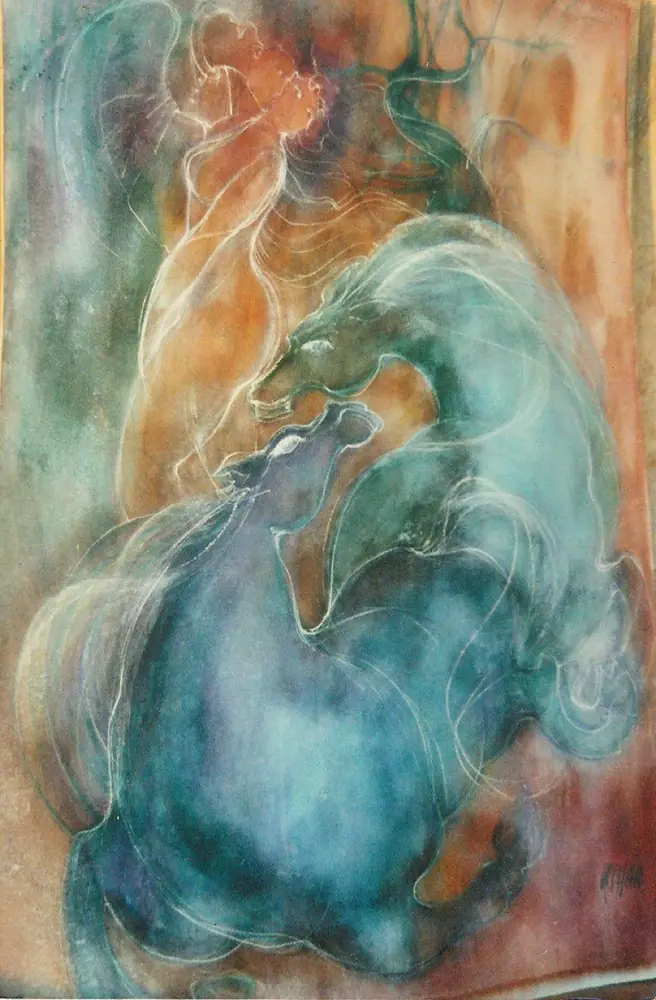 Peinture - encres et laques
